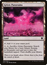 Grixis Panorama (254) - Commander 2017