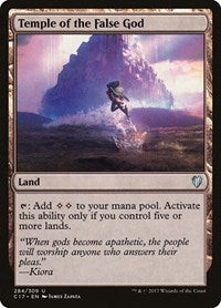 Temple of the False God (284) - Commander 2017