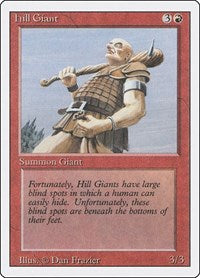 Hill Giant (158) - Revised Edition