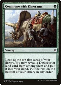 Commune with Dinosaurs (181) - Ixalan