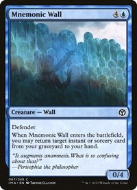 Mnemonic Wall (67) - Iconic Masters