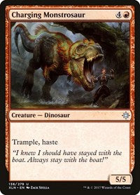 Charging Monstrosaur (138) - Ixalan