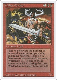 Keldon Warlord (160) - Revised Edition