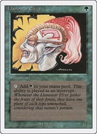 Llanowar Elves (211) - Revised Edition
