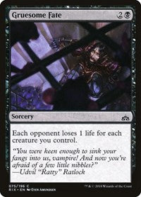 Gruesome Fate (75) - Rivals of Ixalan