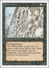 Wall of Bone (134) - Revised Edition