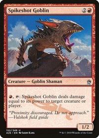 Spikeshot Goblin (152) - Masters 25
