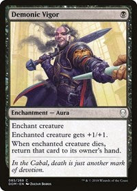 Demonic Vigor (85) - Dominaria