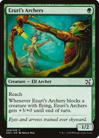 Ezuris Archers (9) - Duel Decks: Elves vs. Inventors
