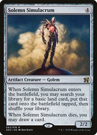 Solemn Simulacrum (62) - Duel Decks: Elves vs. Inventors