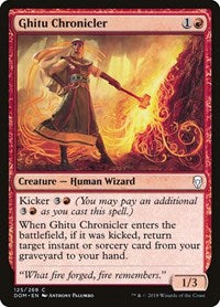 Ghitu Chronicler (125) - Dominaria