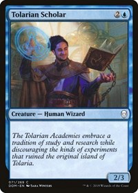 Tolarian Scholar (71) - Dominaria