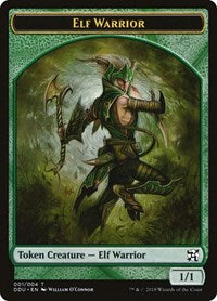 Elf Warrior Token (1) - Duel Decks: Elves vs. Inventors