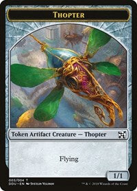 Thopter Token 003 (3) - Duel Decks: Elves vs. Inventors