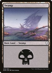 Swamp 259 (259) - Dominaria