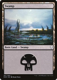 Swamp 261 (261) - Dominaria