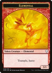 Elemental Token (8) - Dominaria