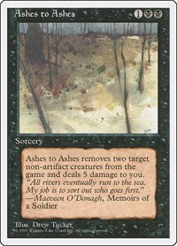 Ashes to Ashes (119) - Fourth Edition