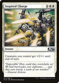 Inspired Charge (15) - Core Set 2019