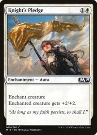 Knights Pledge (19) - Core Set 2019