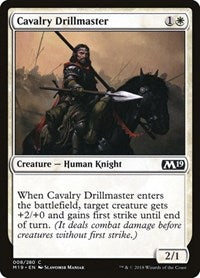 Cavalry Drillmaster (8) - Core Set 2019
