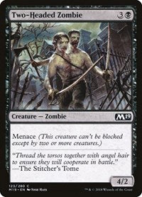 Two Headed Zombie (123) - Core Set 2019