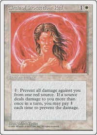 Circle of Protection Red (17) - Fourth Edition