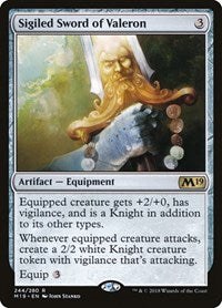 Sigiled Sword of Valeron (244) - Core Set 2019