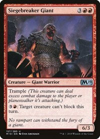 Siegebreaker Giant (157) - Core Set 2019