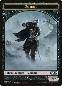 Zombie Token (8) - Core Set 2019
