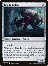 Geode Golem (56) - Commander 2018