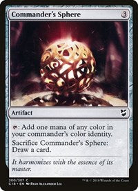 Commanders Sphere (200) - Commander 2018