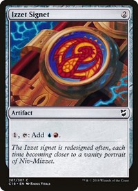 Izzet Signet (207) - Commander 2018