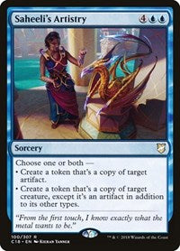 Saheelis Artistry (100) - Commander 2018