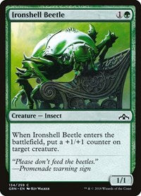 Ironshell Beetle (134) - Guilds of Ravnica