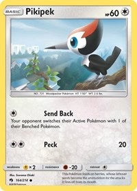 Pikipek (164) (164/214) - SM - Lost Thunder