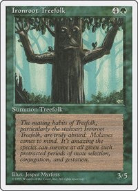 Ironroot Treefolk (253) - Fourth Edition