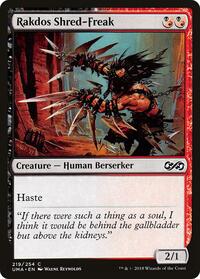 Rakdos Shred Freak (219) - Ultimate Masters