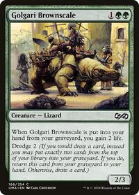 Golgari Brownscale (166) - Ultimate Masters