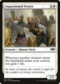 Impassioned Orator (12) - Ravnica Allegiance