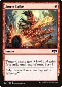 Storm Strike (119) - Ravnica Allegiance