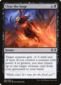 Clear the Stage (68) - Ravnica Allegiance