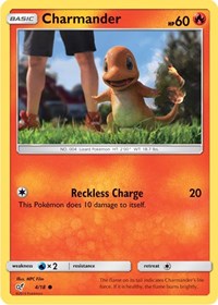 Charmander (Holo Common) (4/18) - Detective Pikachu