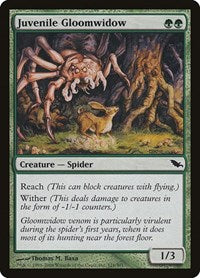 Juvenile Gloomwidow (121) - Shadowmoor