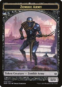 Zombie Army Token 008 (8) - War of the Spark