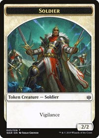 Soldier Token (3) - War of the Spark