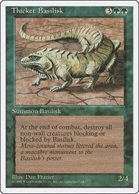Thicket Basilisk (274) - Fourth Edition