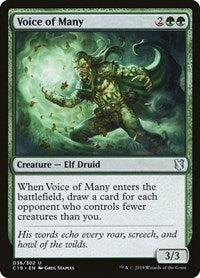 Voice of Many (36) - Commander 2019