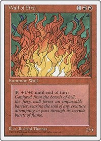 Wall of Fire (230) - Fourth Edition