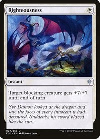 Righteousness (27) - Throne of Eldraine